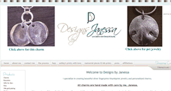 Desktop Screenshot of designsbyjanessa.com