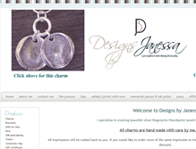 Tablet Screenshot of designsbyjanessa.com